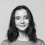 Portrait Beautiful Young Woman Standing Grey Wall